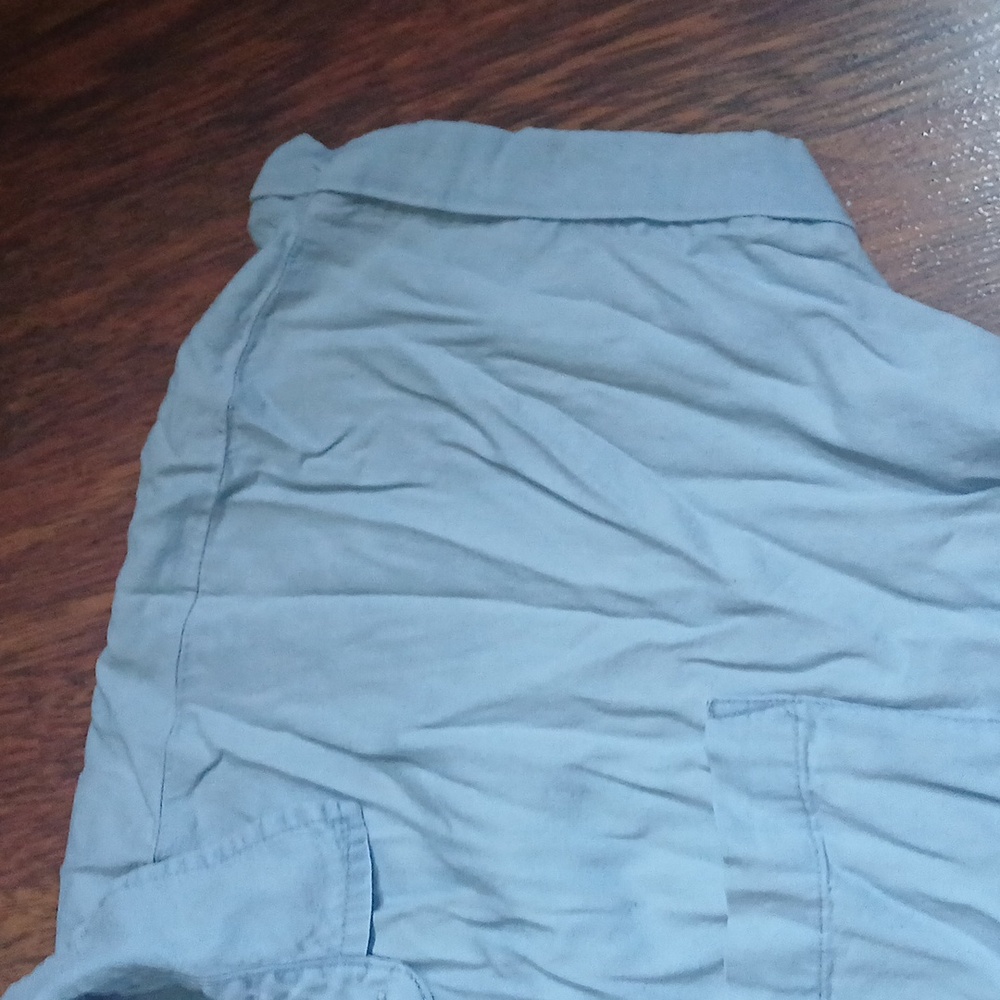 Como Vintage Light Blue Casual Button Down Shirt - Picture 5 of 9